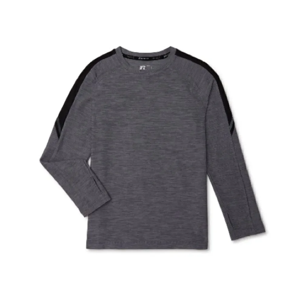 Boys Long Sleeve Active Core Shirts 2-Pack Size XXL 18